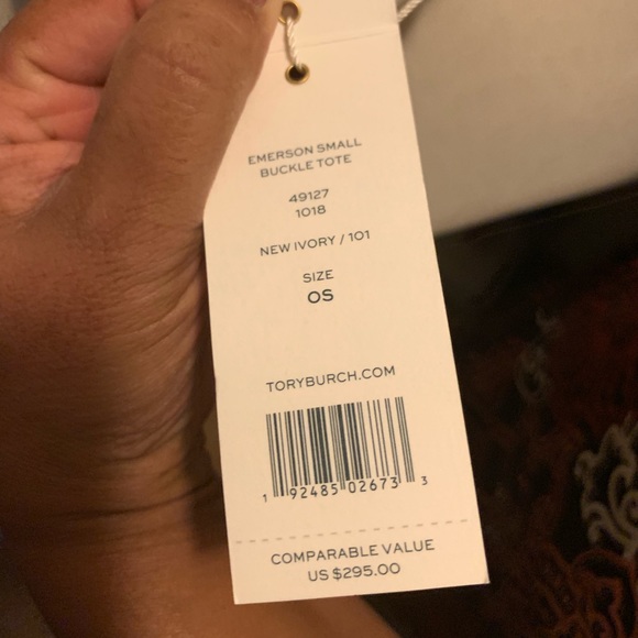 NWT Tory Burch White Bag - Picture 2 of 4